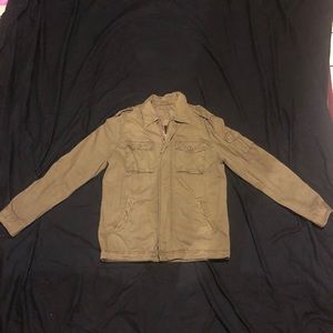 Men’s tan American Eagle jacket